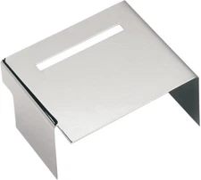 Drag Specialties Battery Side Cover with Smooth Panel Chrome Harley Davidson