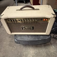 Crate Vintage Club VC-50H Head Guitar Amplifier 50W Tube 2-Ch 8/16 Ohm
