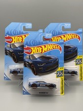 Lot Of 3  Hot Wheels '18 Camaro SS #26/250 HW Speed Graphics #3/10 BLUE Brembo