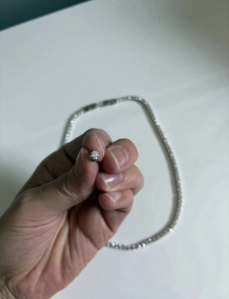 Halskette mit Ohrringen von Swarovski Schmuckset Ohrringe Schmuck Damen  - Bild 4 von 4