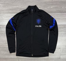 NETHERLANDS 2021 2022 FOOTBALL SOCCER TRAINING ZIP UP WARM UP JACKET Nike Size M