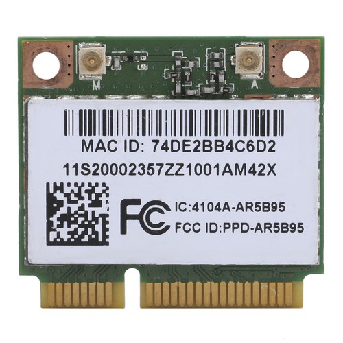 Wireless Network Card For Computer 150Mbps 802.11B G/N Half Mini Pci-E BUU - Picture 9 of 12