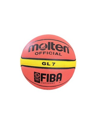 Molten GL 7 Basketball Official Size 7 Premium Indoor Game Ball High Grip & Gift