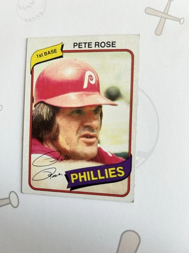 1980 Topps - Pete Rose #540