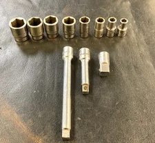 Matco Tools 11PC 6pt Socket Set with Extensions (GO1062135)