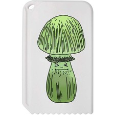 'Pea Green Toadstool' Plastic Ice Scraper (IC00048613)