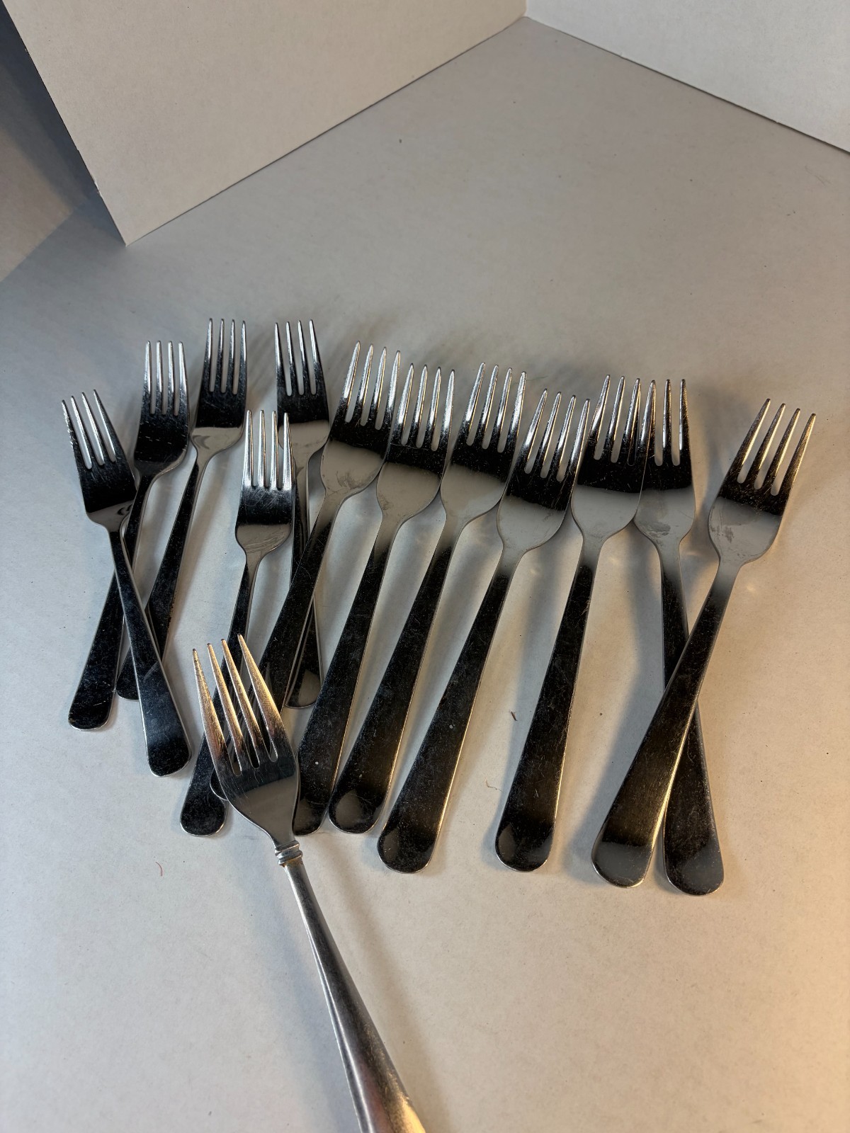Stainless Steel Silver Flatware Mix Lot of 42 Ikea Hampton Unbranded
