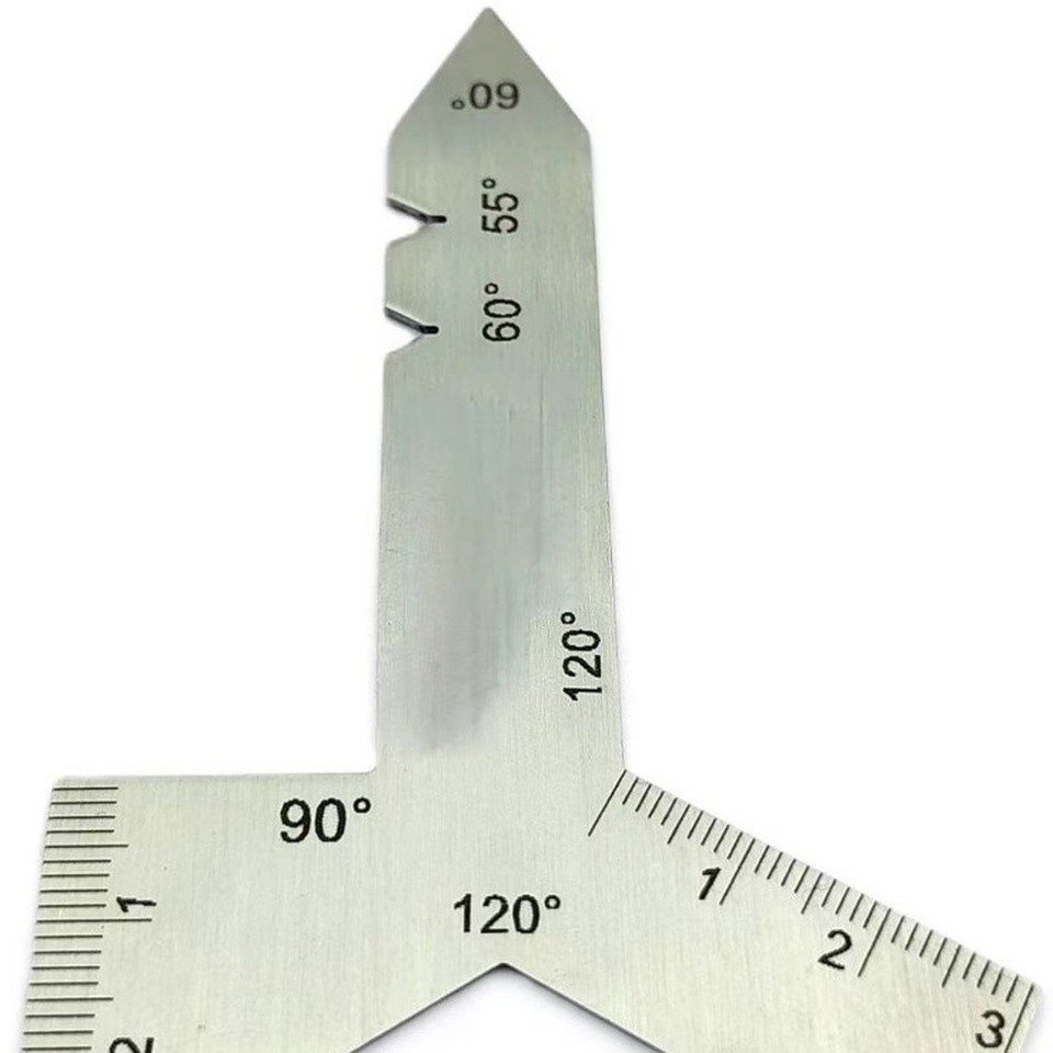 55 60 90 120 Angles Thread Pitch Gauge For Workshop Use Y shape Design 55-60-90-120-angles-thread-pitch-gauge-for-workshop-use-y-shape-design