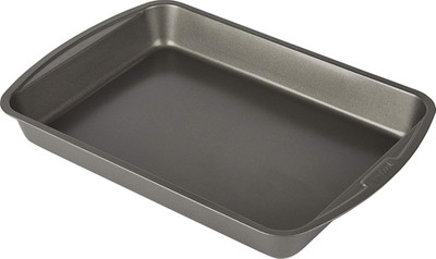 Goodcook Non-Stick Lasagna and Roast Baking Pan, 14 Inch x 10 Inch, Silver