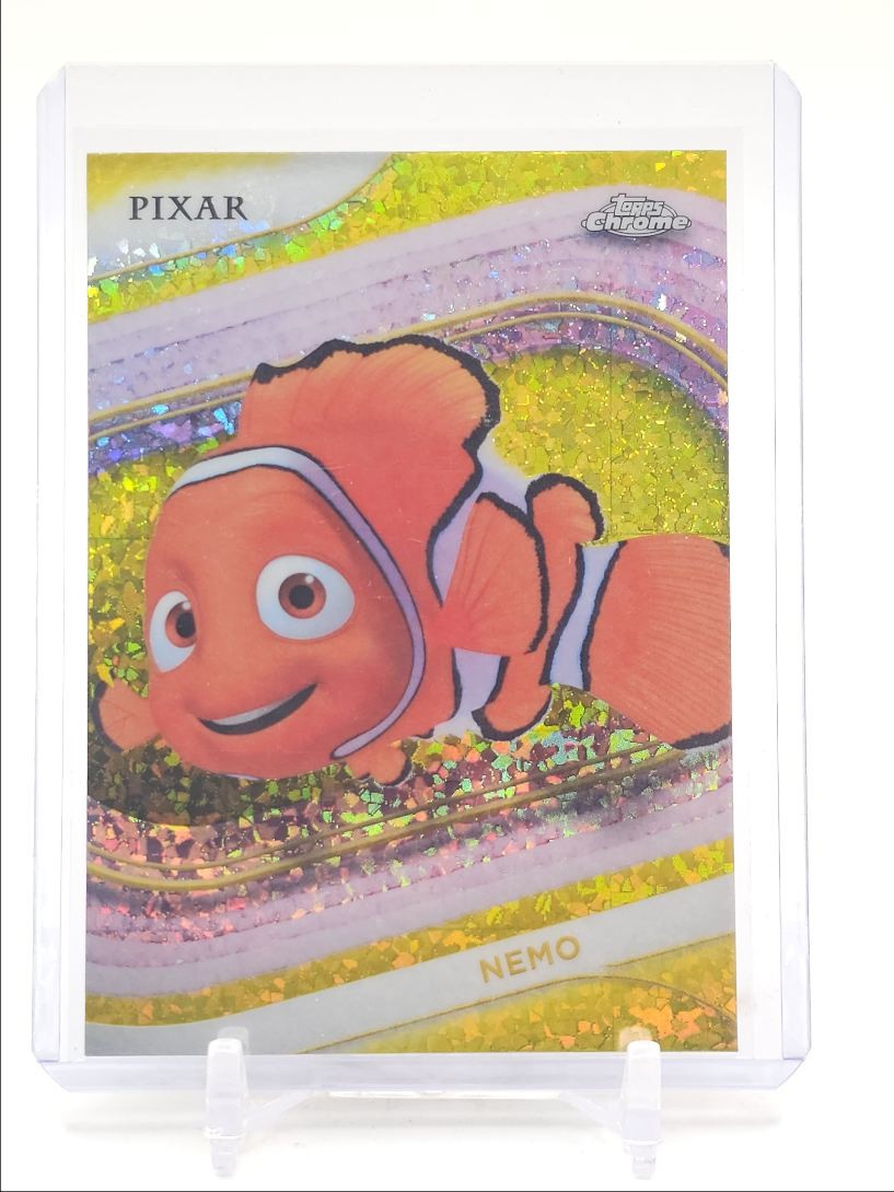 Nemo 2025 Topps Chrome Disney #43 Mickey Mouse Logo Refractor /28