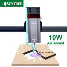 LASER TREE 10W Laser Module Air Assist 80W Effect Engraving Cutting Head