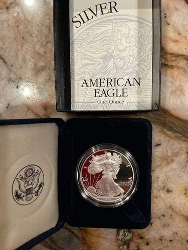 1996 P American Eagle Silver Dollar 1 oz .999 Silver Gem Uncirculated BU