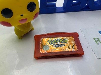 Nintendo GameBoy Advanced Spiel GBA POKÉMON  FEUERROTE Edition  speichert - PAL