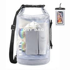 HEETA Dry Bag Waterproof for Women Men, Roll Top Lightweight Dry Storage Bag ...