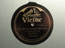 BILLY MURRAY - The Little Ford Rambled Right Along - VICTOR 78rpm #17755