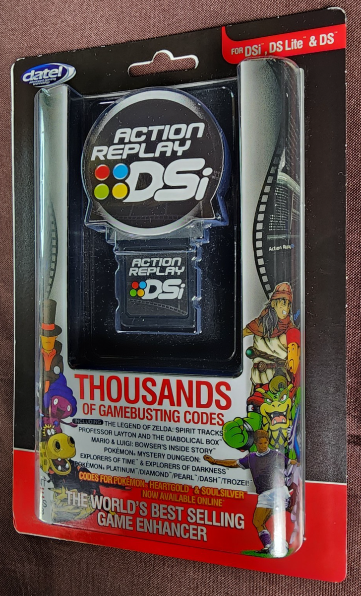 Datel Nintendo Lite Action Replay DSi DS Video Consoles Games for