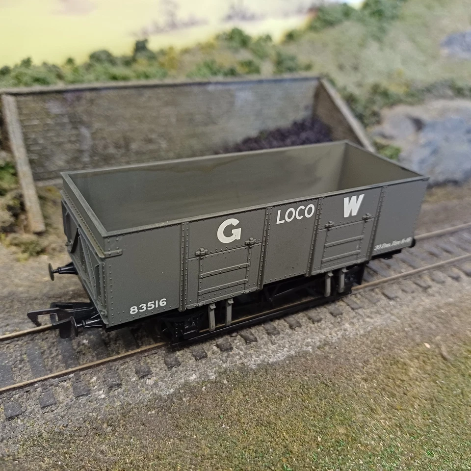 Airfix GMR. 54360-3 20 Ton Mineral Wagon GW Hornby Vintage Model Railway. Boxed. - Image 2 of 4