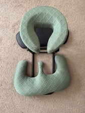 Massage Headrest for Bed, Home Mattress Top Massage Kit w Handrest and Pillow