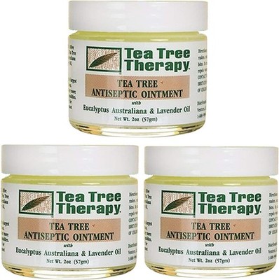 Tea Tree Therapy Tea Tree Antiseptic Ointment, 2 Ounce (Pack of 3)