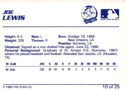 1989 Star Company Gastonia Rangers Texas Quantity Team Your Choice You Pick Set - Picture 22 of 52