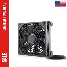 USB Cooling Fan 120mm Silent Router Cooler For Modem DVR Receiver Mini PC 12V