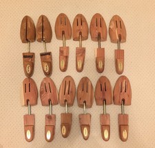 6 pairs of Cedar Shoe Trees various brands Size L