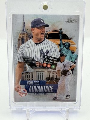 2025 Topps Series 2 Gerrit Cole #HA-33 Home Field Advantage CASE HIT! YANKEES  