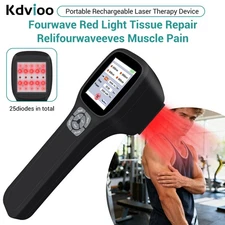 Touchscreen 2.5W Cold Laser Therapy Device For Pain Relief 808nm 905nm 980nm