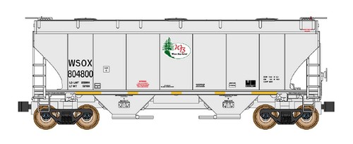 Tolva de 2 bahías InterMountain escala N 669010 First Union Rail WSOX Trinity 3281 | Zustand: New