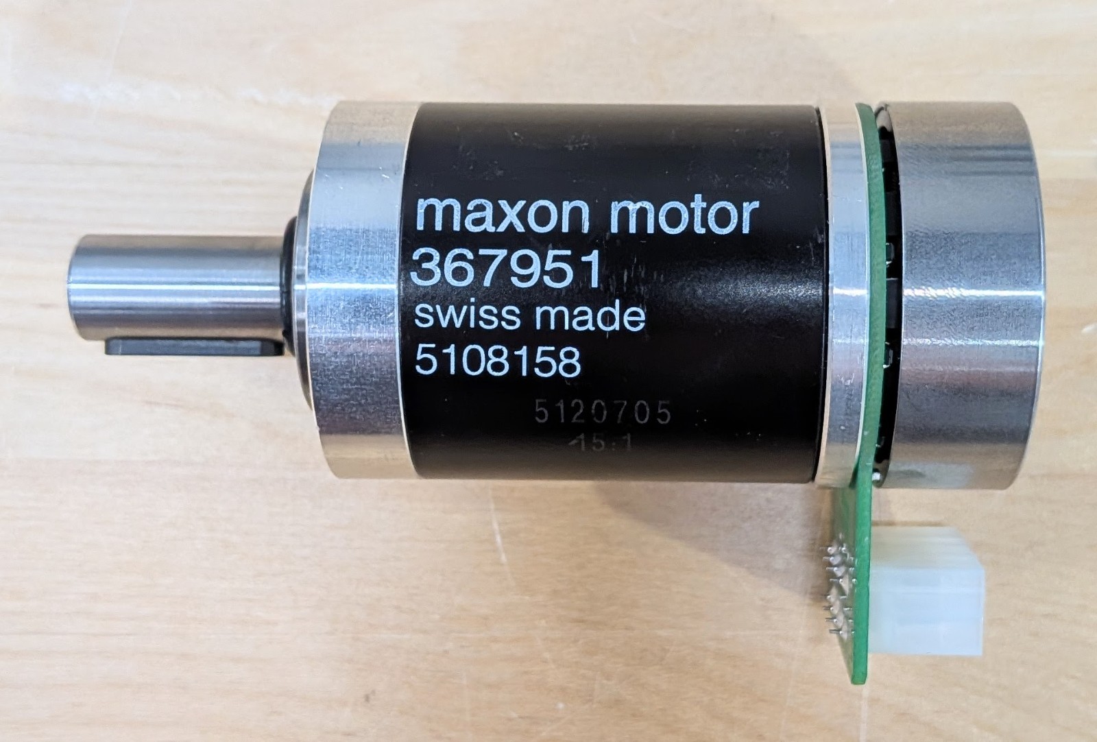 Maxon 367951 Brushless Motor With High Torque Gearbox 24V 251601, 203116 Sensor