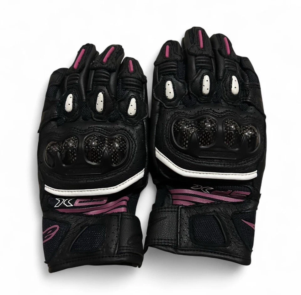 Alpinestars Stella SP-X V2 空气碳手套 - L 黑色紫红色粉色 — 第 2/2 张图片