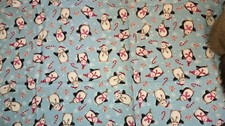 Christmas Penguins Fabric - 2 Pieces over 1 yard each 
