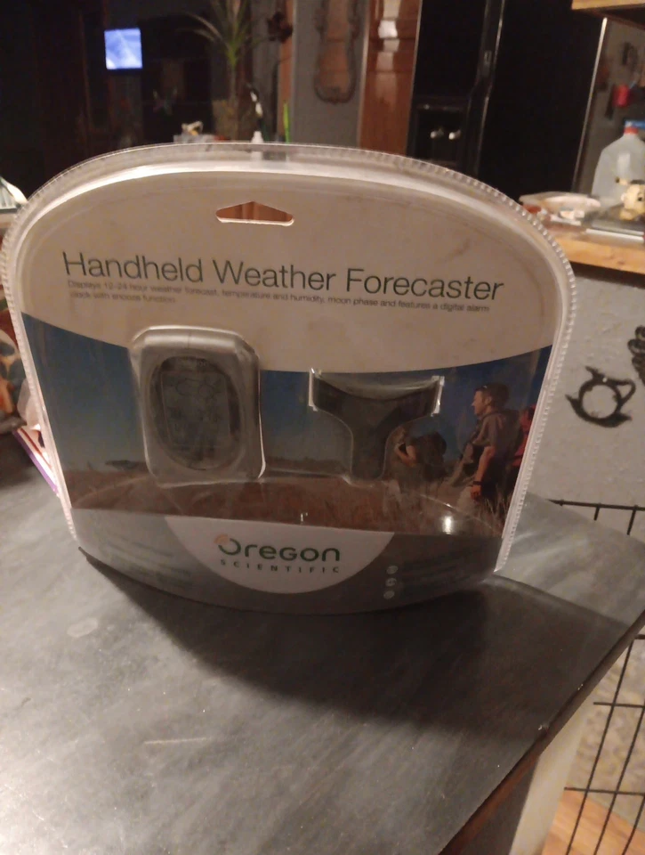 Oregon Scientific Personal Weather Forecaster # EB313HG New Factory Sealed - Image 3 of 3