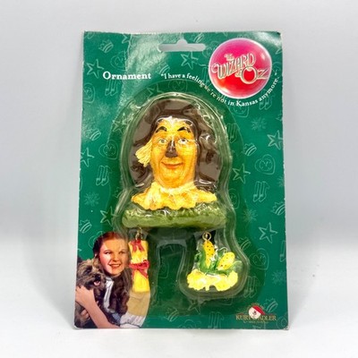 Vintage The Wizard of Oz Kurt S. Adler Christmas Ornament Scarecrow - NIP