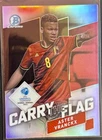Topps Bowman Chrome U21; Aster Vranckx Carry The Flag, Belgium