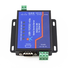 RS485 Terminal Power Converter Supply USR-TCP232-410S Serial to TCP/IP RS232