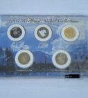 2004 Keelboat Nickel Westward Journey 5 Coin U.S. P/D Set Hologram Color 24K GP — photo 1