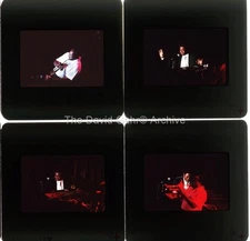 '80 Fats Domino The Ritz NYC Rock n Roll Pianist 35mm 2 Transparency Lot A627