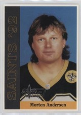 1992 Behavioral Health New Orleans Saints Drug Awareness Morten Andersen HOF 0q3