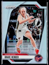 2024 Panini Prizm WNBA #89 Grace Berger Indiana Fever Silver Prizms