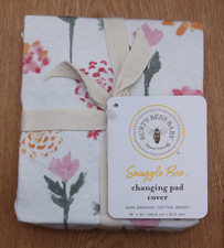 Burt's Bees Baby Changing Pad Cover  Floral Print 