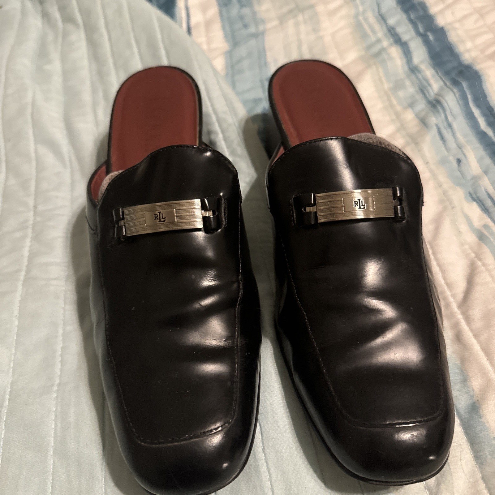 Lauren Ralph Lauren Slip On Dress Shoe Mule Size 10