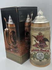 1985 Budweiser Anheuser-Busch Tomorrow's Treasures Collectible Stein