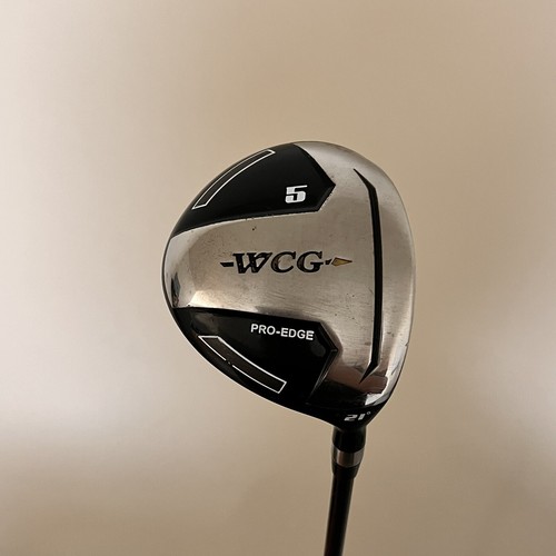 Warrior Golf WGC PRO EDGE 21*Deg 5 Wood RH~ Mid-Firm Flex Graphite Shaft 43.5"
