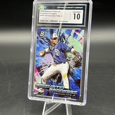 Fernando Tatis, Jr. Prismatic Prodigies CGC 10 (2018 Bowman Platinum, #PPP-34)