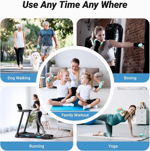 Hanteln, Gewichte Hanteln Set für Damen und Anfänger, Hanteln (2); lila - Bild 5 von 10