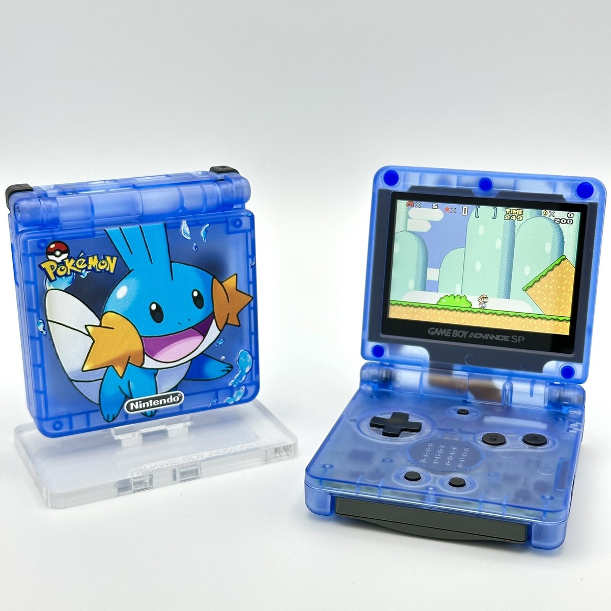 ゲームボーイアドバンス - ゲームボーイアドバンス IPS V２　バックライト液晶　GBA ゲーム】最強！GBASP IPS液晶V2が凄すぎる！【ヒミツキチ