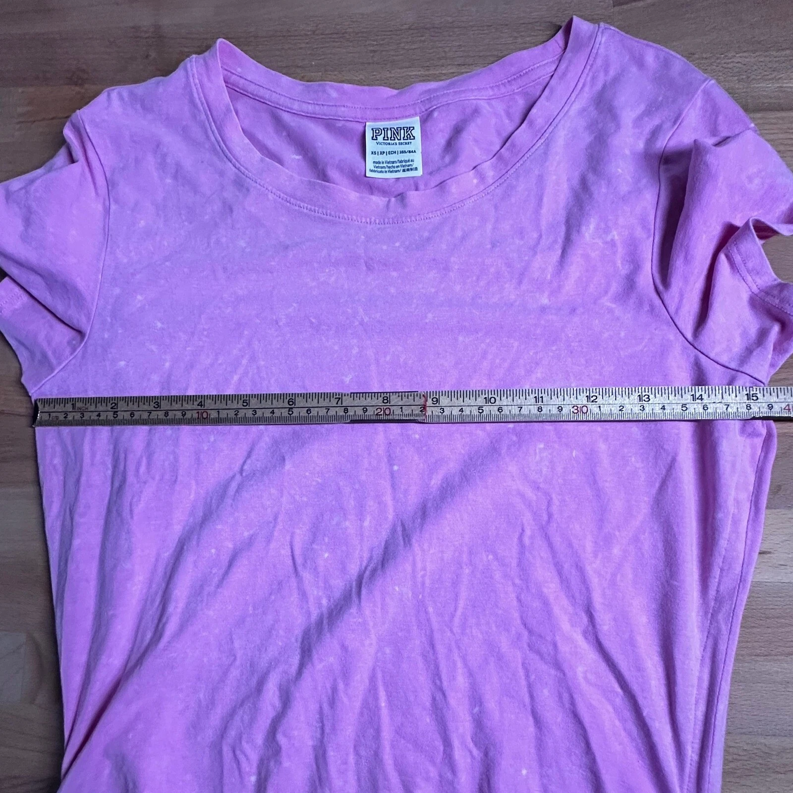 UNDERCOVER Abito donna Victoria's Secret rosa manica corta con coulisse laterale taglia XS