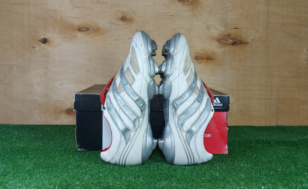 Adidas Predator Precision SG 2000 White boots Cleats mens Football