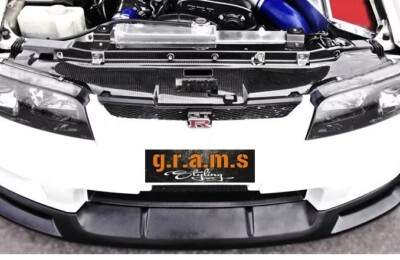 Carbon Radiator Cooling Panel for Nissan Skyline R33 v9 | eBay